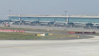 ✈️ Flight from Delhi airport to Varanasi airport delhiairport varanasiairport [upl. by Leribag]