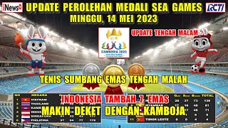 INDONESIA TAMBAH 7 EMAS  Update Medali Sea Games Hari Ini Minggu 14 Mei 2023 [upl. by Hayley]