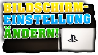 PS5 Bildschirmeinstellungen ändern PlayStation 5 Bildschirm anpassen Grafikeinstellungen erklärt [upl. by Roy156]