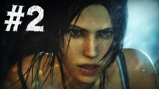 Tomb Raider Gameplay Walkthrough Part 2  A Survivor Is Born 2013 [upl. by Leidag]