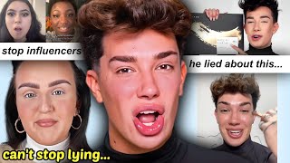 James Charles CAUGHT lying about thiswhat a mess [upl. by Ardenia]