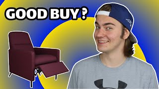 IS THE CHEAPEST RECLINER FROM IKEA A GOOD BUY [upl. by Sagerman665]