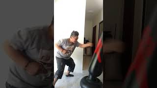 inflatable boxing punching bag inflatable punchingbag trendingshorts workout [upl. by Leksehcey]