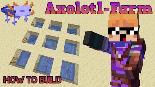 Minecraft Axolotl Farm [upl. by Tawsha]