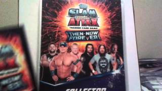 Opening 2 Packs Of Slam Attax Then Now Forever [upl. by Eimmij]