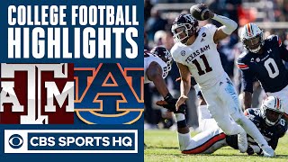 5 Texas AampM vs Auburn Highlights Kellen Mond and the Aggies finish strong  CBS Sports HQ [upl. by Beverlee]