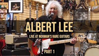 Albert Lee LIVE at Normans Rare Guitars  Part 1 [upl. by Milissent]