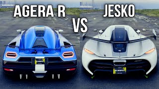 THE CREW MOTORFEST KOENIGSEGG JESKO VS KOENIGSEGG AGERA R WHICH IS FASTEST [upl. by Reginald]