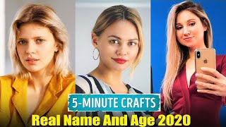 5 Minute Crafts Members Real Name amp Ages 2020 [upl. by Odelet]