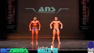 2016 BCABBA Leigh Brandt Muscle Classic  Junior Mens Bodybuilding [upl. by Haidedej]