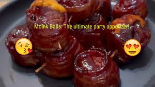 Moink Balls The ultimate party appetizer [upl. by Ellehcear421]