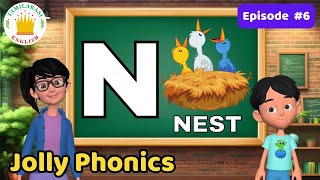 Jolly Phonics N Phonics Sound N Phonics Song Quiz Fun Fact  Ep6 Tamilarasi English [upl. by Ailey]