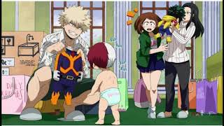 Kacchako  QUIRKY BABY SAGA Bakugo x Ochako  DailyKrumbs  MHA Fan Comics amp Animation [upl. by Athenian]