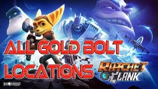 Ratchet and Clank Remake PS4  All Veldin Gold Bolt Locations [upl. by Eintruok]