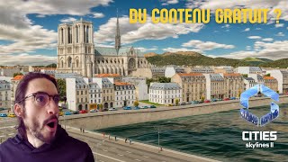 UNE NOUVELLE ÈRE POUR CITIES SKYLINES II  Le région pack français est disponible GRATUITEMENT [upl. by Ula]