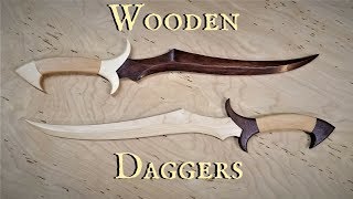 Making Wooden Sword TEMPLATE AVAILABLE [upl. by Enelrats]