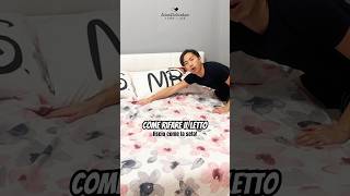 COME FARE IL LETTO Secondo la mia ragazza shorts videodivertenti coppia AsianItalianLove [upl. by Laresa427]