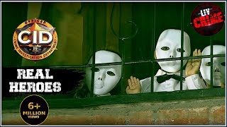 Mystery Behind The White Mask  CID  सीआईडी  Real Heroes [upl. by Salahi]