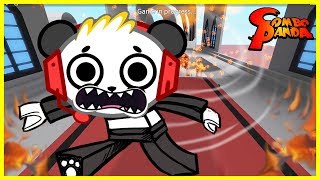 Roblox Crumble Race to the Finish  Lets Play with Combo Panda [upl. by Merdith539]