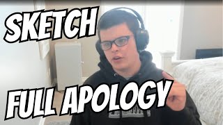 FULL SKETCH APOLOGY VIDEO  REACTION [upl. by Sinnaoi]