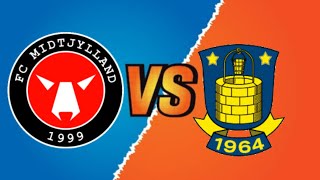 Midtjylland VS Brøndby IF live stream fodbold Dansk Superliga kamp 2024 [upl. by Jacky]