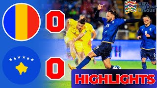 🔴Che Partita Romania vs Kosovo 00 Highlights e tutti i gol Nations League 202425 [upl. by Gitt]