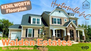 Huntersville NC  Walden Estates by Tylor Morrison  Kenilworth Floor Plan  3600 SF  850k Base [upl. by Ahcila]