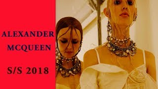 Alexander McQueen Spring Summer 2018 Fashion Show  Alexander McQueen SS 2018 Runway Show [upl. by Gonsalve]