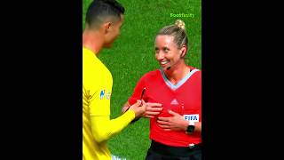 Players vs Female Referees  Him ☠️ [upl. by Okiman]