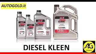 DIESEL KLEEN Power Service  additivo alta qualità gasolio  Autogoldit [upl. by Let]