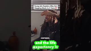 Young Adz Explains Why Hes Stopping Music In 3 Years 💯 youngadz dblockeurope ukrap [upl. by Cristoforo]