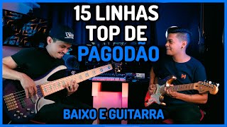 15 LINHAS INCRÍVEIS DE PAGODÃO  Viola BAIXO E GUITARRA part Louis Mello KFVIDEOS [upl. by Oberstone521]