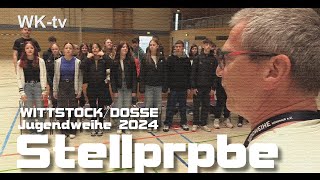 Jugendweihe Wittstock 2024  Die Stellprobe [upl. by Voltz690]