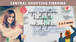 central ossifying fibroma I oral path [upl. by Cowan662]