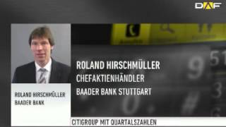 Citigroup Amerikanische BankBilanzen wesentlich gesü [upl. by Hankins]