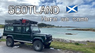 TAKING ON SCOTLAND IN OUR LAND ROVER DEFENDER PART2 [upl. by Arotal]