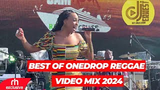 BEST OF REGGAE ONE DROP VIDEO MIX 2024 BY THE GREAT INFINITY 22 DJS AT VOL 22 FT ALAINECHRIS BROWN [upl. by Lathe]