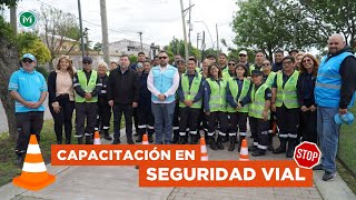 PERSONAL deTRÁNSITO se capacita en SEGURIDAD VIAL [upl. by Bobseine]