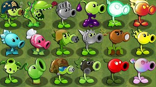 All Pea Plants PowerUp in Plants Vs Zombies 2 [upl. by Wemolohtrab]