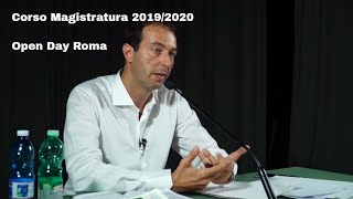 Open Day Roma Corso di Magistratura 2019 2020 2° parte [upl. by Tymon]