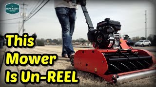 FIRST TIME User REACTS to Swardman Reel Mower  My Georgia Trip [upl. by Juliane]