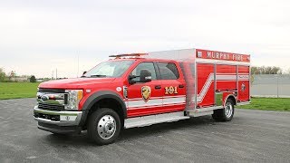 Murphy TX – AllNew Ford F550 4x4 Mini Pumper [upl. by Luzader]