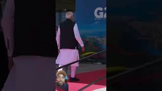 Narendra Modi dusre Desh ke Rashtrapati se milte hue [upl. by Aicnerolf]