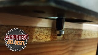 INCREIBLE TECNICA DE CARPINTERIA PARA CANTEAR MADERA CON FRESADORA ROUTER [upl. by Lorin64]