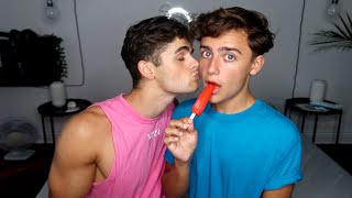 POPSICLE CHALLENGE Gay Couple Challenge [upl. by Standley]