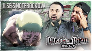 Our First Anime Attack On Titan OVA quotIlses Notebook Memoirs of a Scout Regiment Memberquot Reaction [upl. by Jaime]