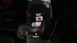 BiLED Foglamp IPLED 3 warna di Suzuki Ignis [upl. by Bonneau]