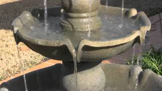 Sherwood Outdoor Floor Fountain by Kenroy Fountains [upl. by Airamas]