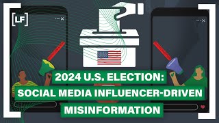 2024 US election Are social media influencers the new misinformation machine [upl. by Forward]