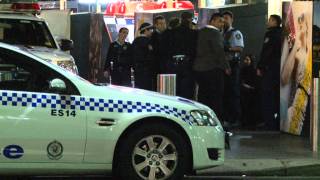 Incompotent police OC spray suspect in Bondi Junction [upl. by Dianthe810]